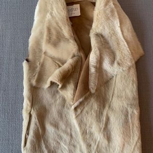 Velvet by Graham and Spencer - Cream Vest